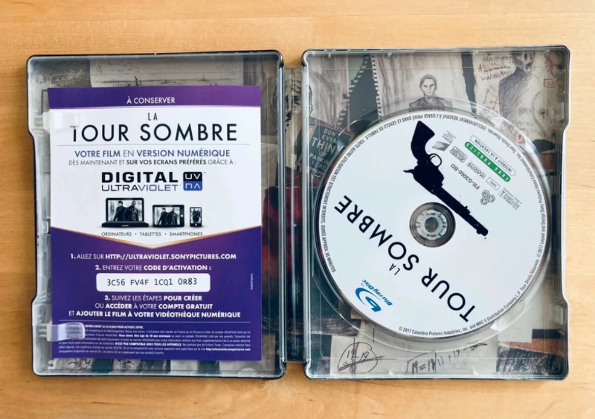 Steelbook Blu-ray La Tour Sombre Stephen King. – photo 2